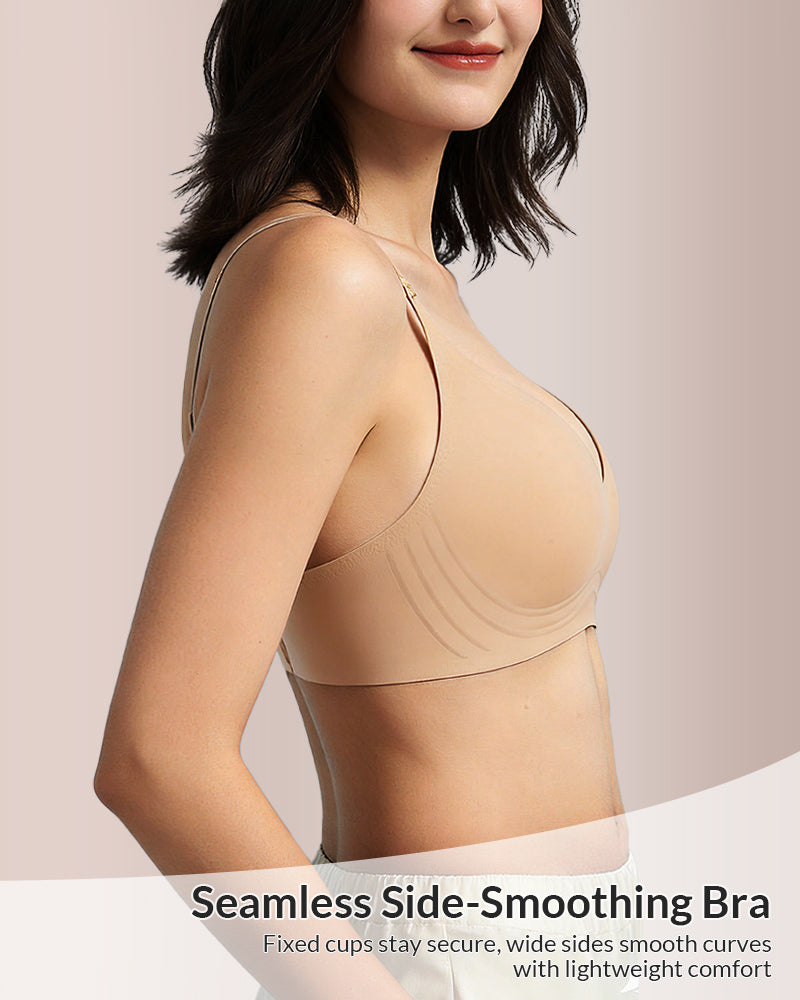 Seamless Bunny Ear Push-Up Bra