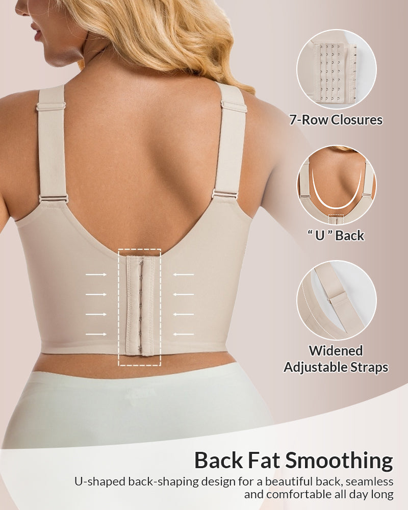 Ultimate Back Smoothing Plus Size Bra With Wide Straps
