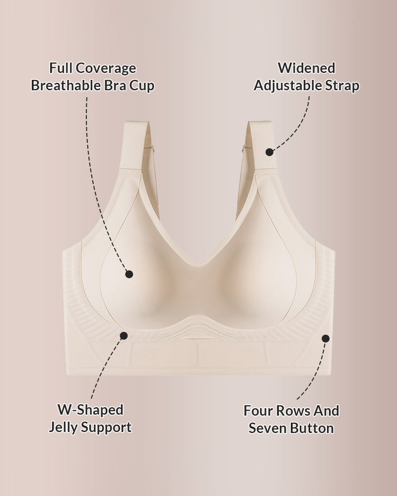 Ultimate Back Smoothing Plus Size Bra With Wide Straps