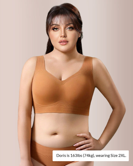 Plus Size Full Coverage Seamless Minimizer Bra