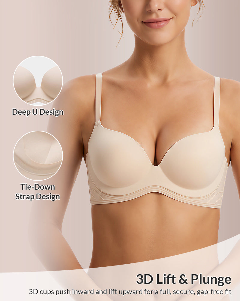 The Cloud-Lift Seamless Push-Up Bra