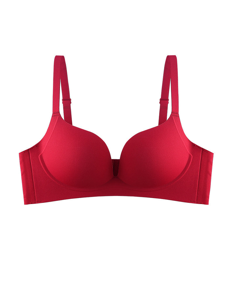 Cloud-Soft Seamless Wireless Push-Up Bra