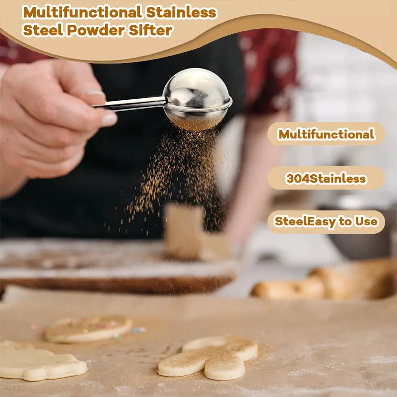 Multifunctional Stainless Steel Powder Sifter