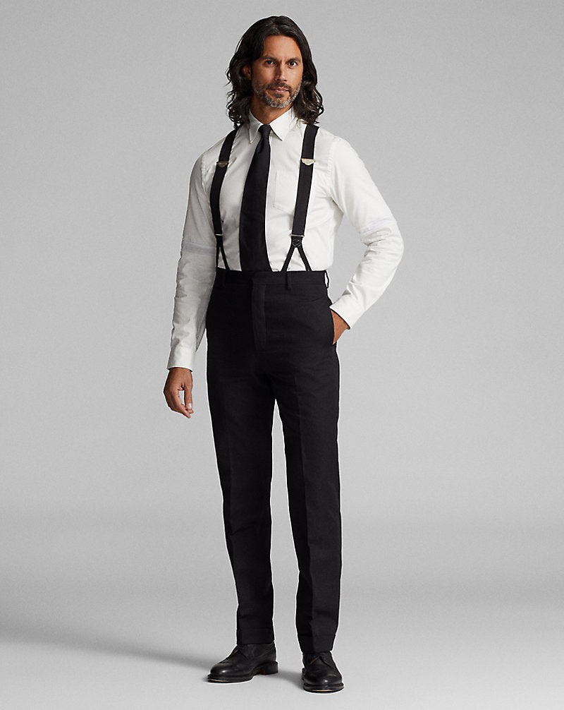 Slim Fit Pinpoint Oxford Shirt White