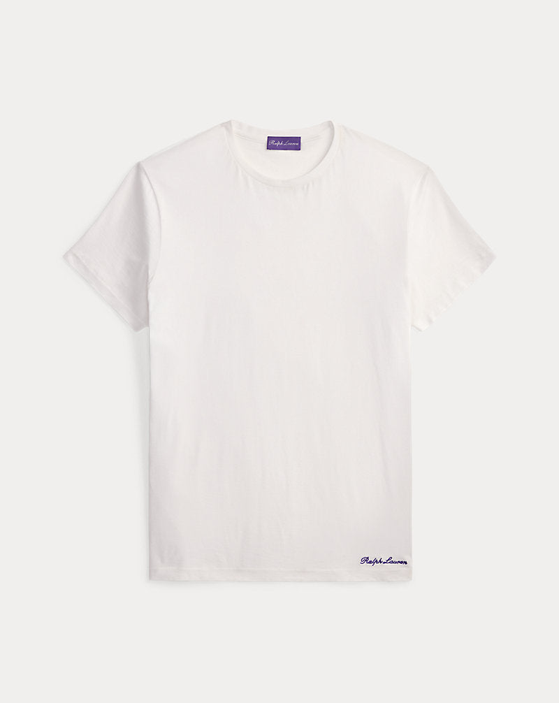 Lisle Crewneck T-Shirt Classic White