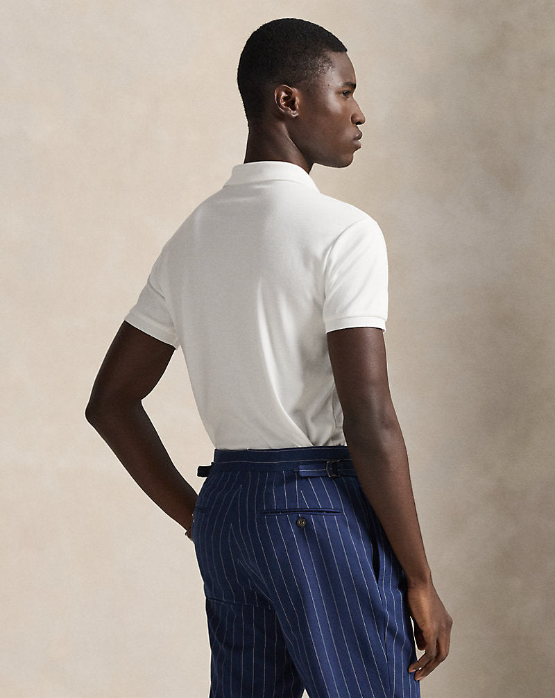 Slim Fit Soft-Touch Polo Shirt White