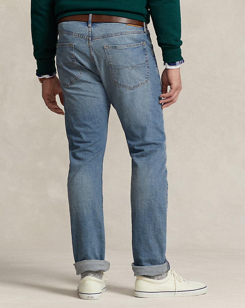 Hampton Relaxed Straight Stretch Jean Light Indigo