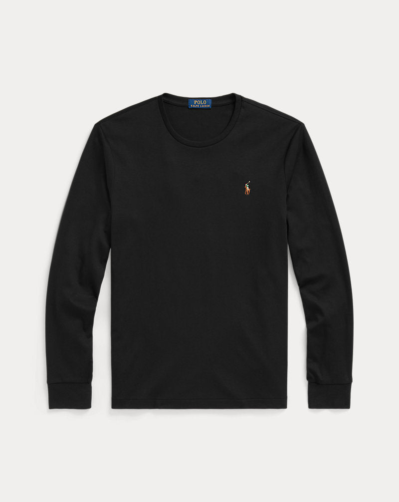 Custom Slim Fit Soft Cotton T-Shirt Black