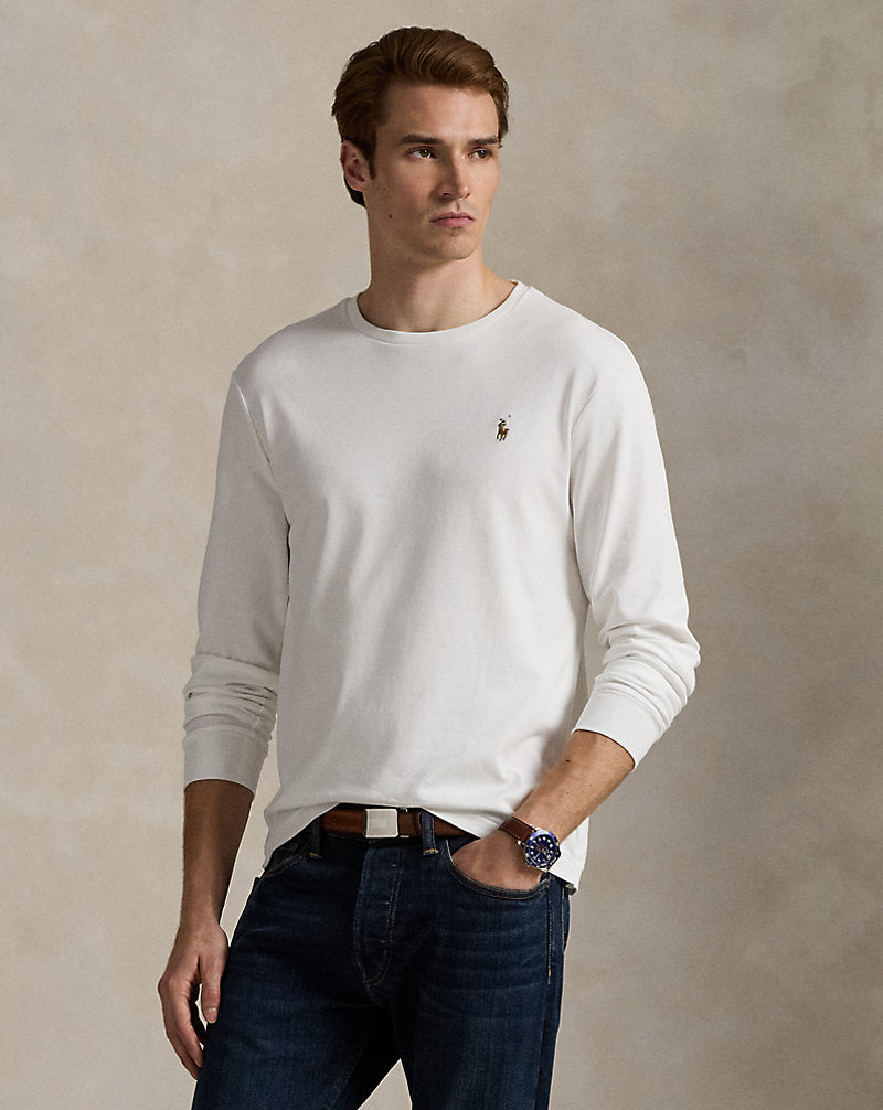 Custom Slim Fit Soft Cotton T-Shirt White