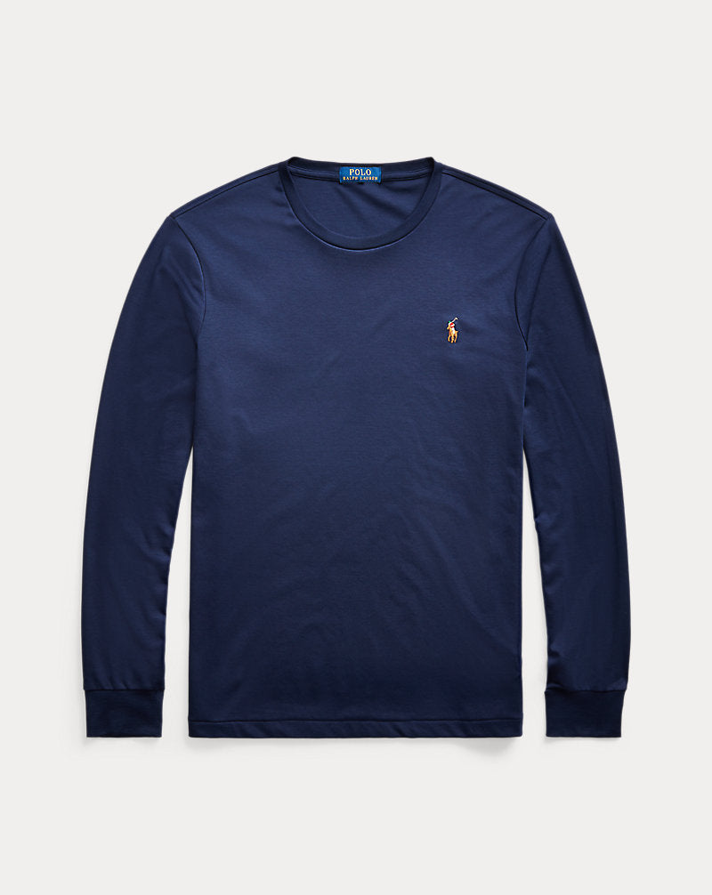 Custom Slim Fit Soft Cotton T-Shirt Refined Navy