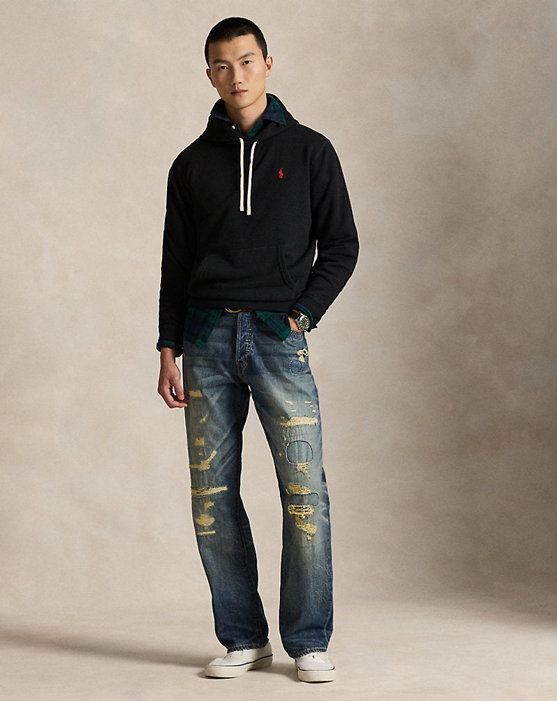 The Fleece Hoodie Black