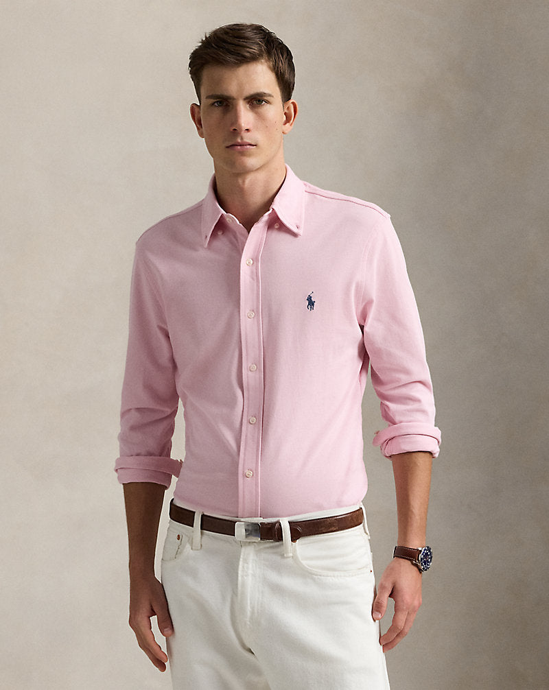 Featherweight Mesh Shirt Garden Pink