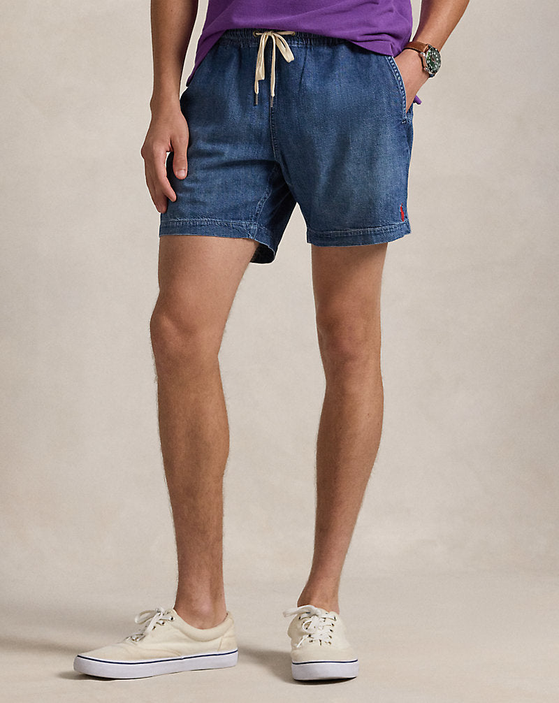 16.5 cm Polo Prepster Denim Short Blane