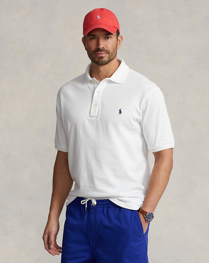 Spa Terry Polo Shirt White
