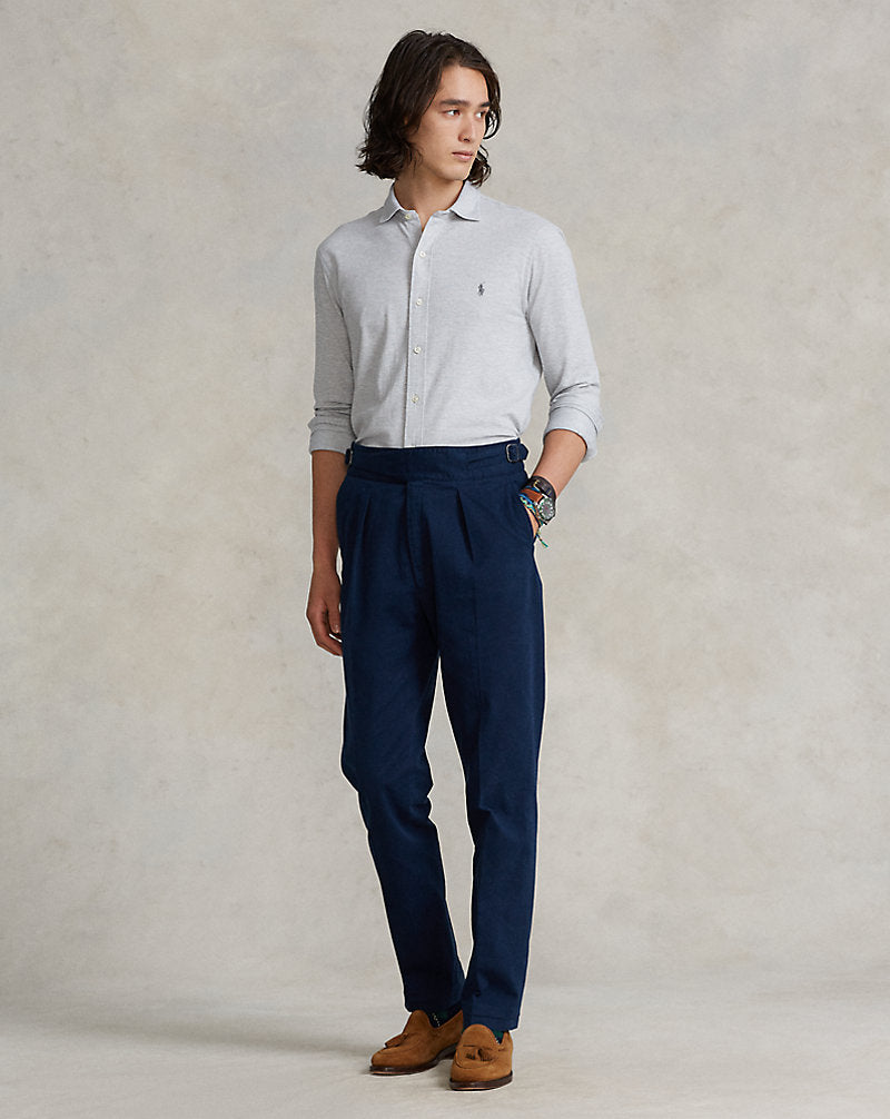 Knit Oxford Shirt Andover Heather