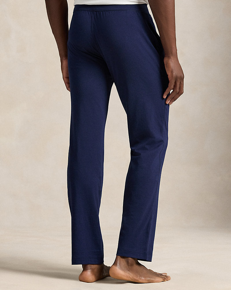 Cotton Jersey Pyjama Trouser Cruise Navy