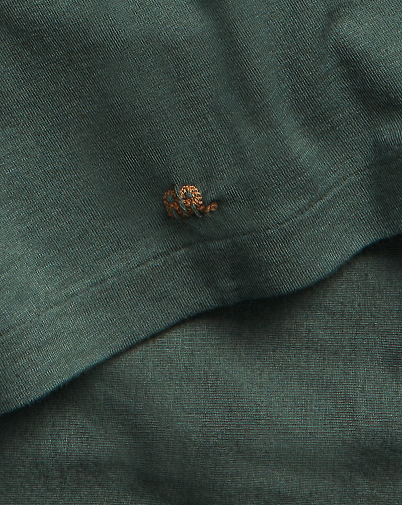 Garment-Dyed Pocket T-Shirt Green