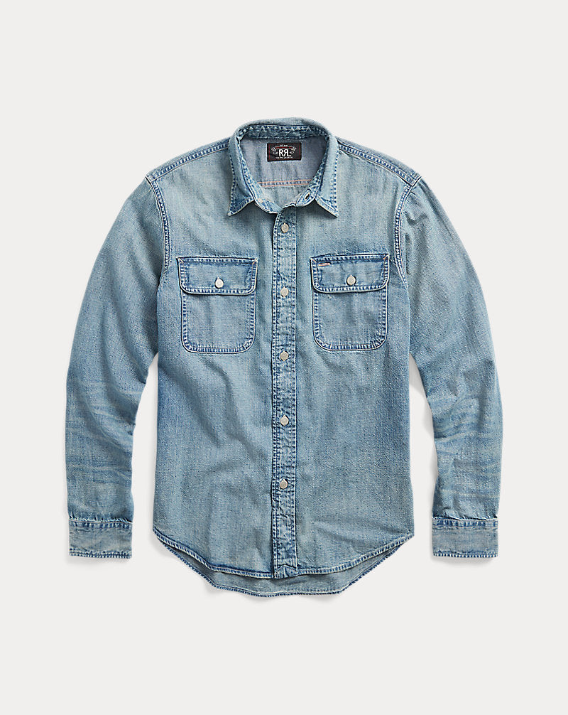 Indigo Denim Workshirt Clearfield Wash