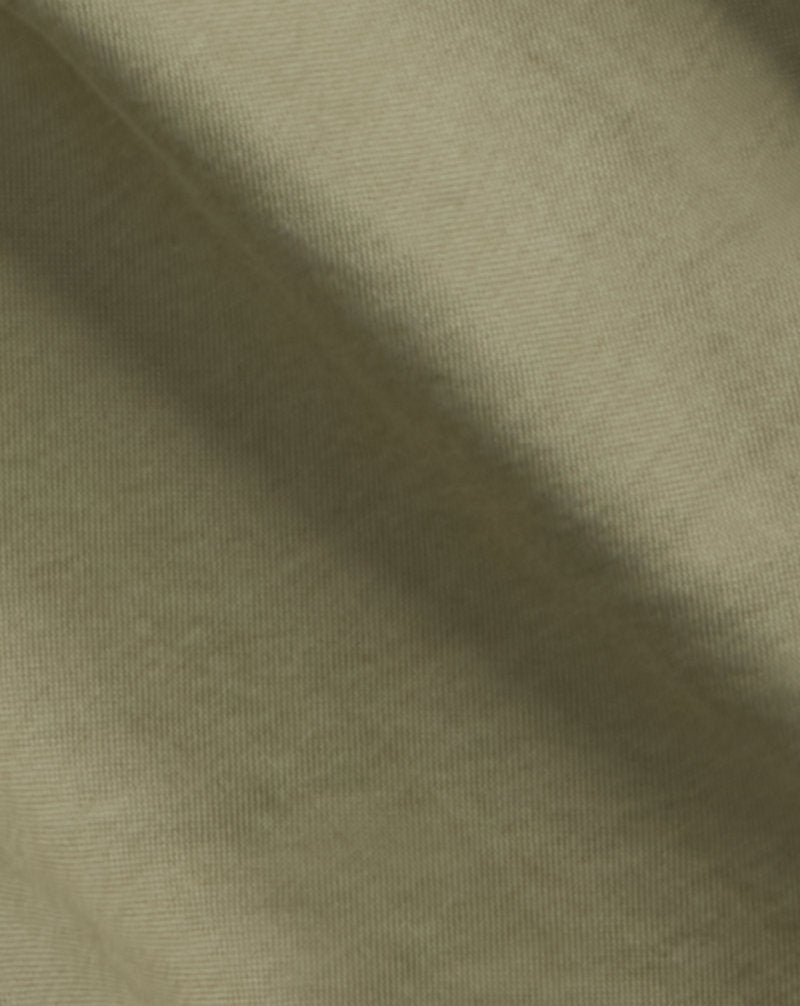 Custom Fit Garment-Dyed Oxford Shirt Sage Green