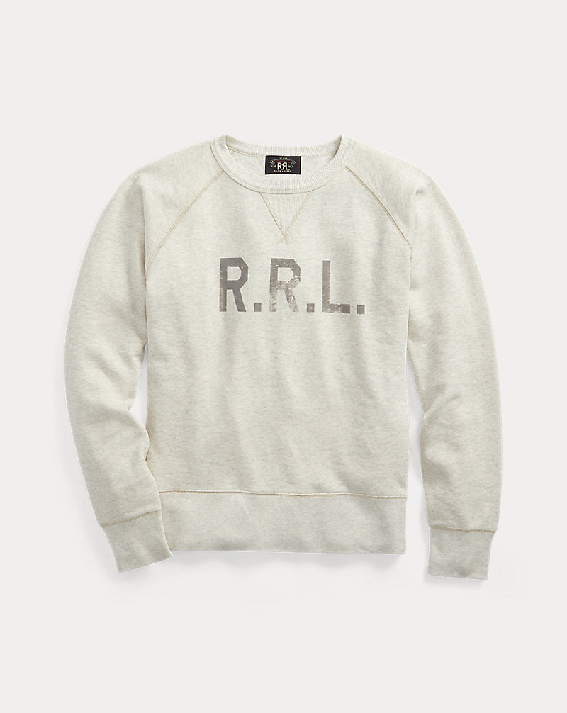 Logo Fleece Pullover Oatmeal Heather