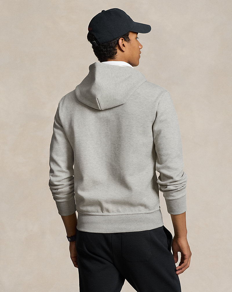 Double-Knit Full-Zip Hoodie Light Sport Heather