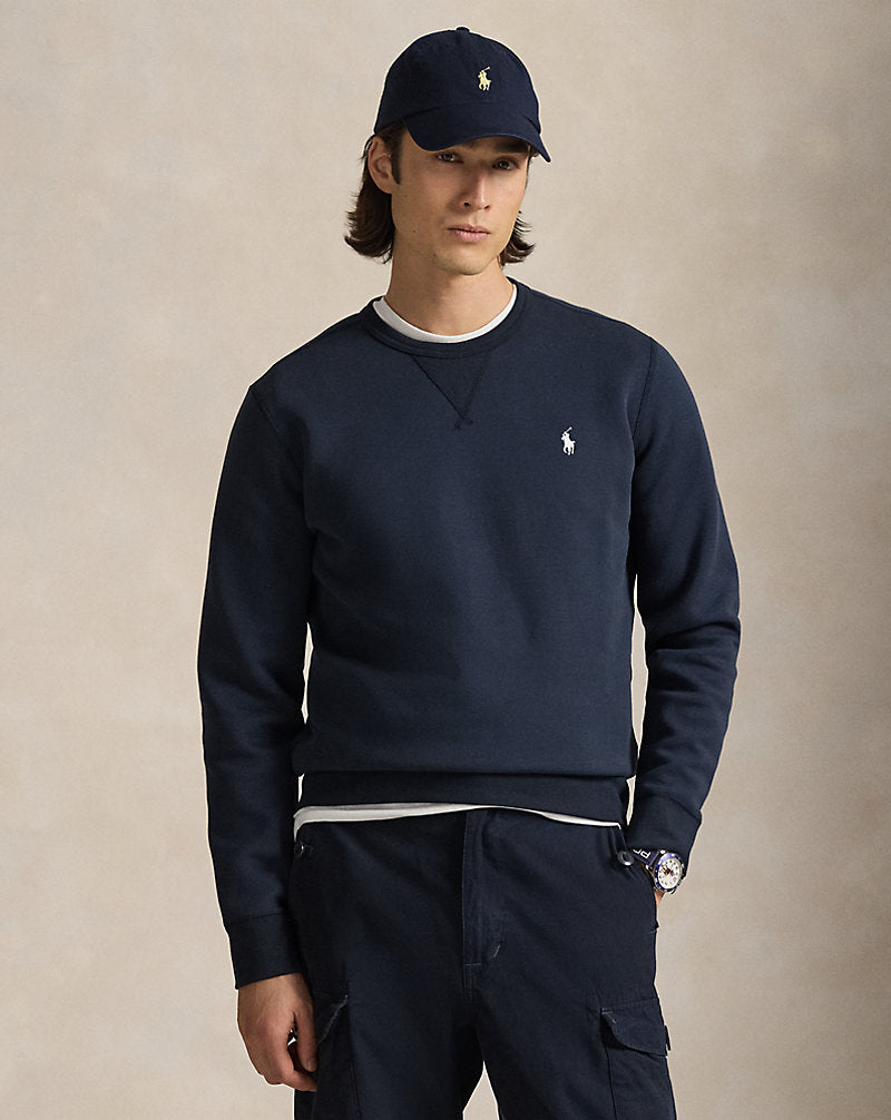 Double-Knit Pullover Aviator Navy