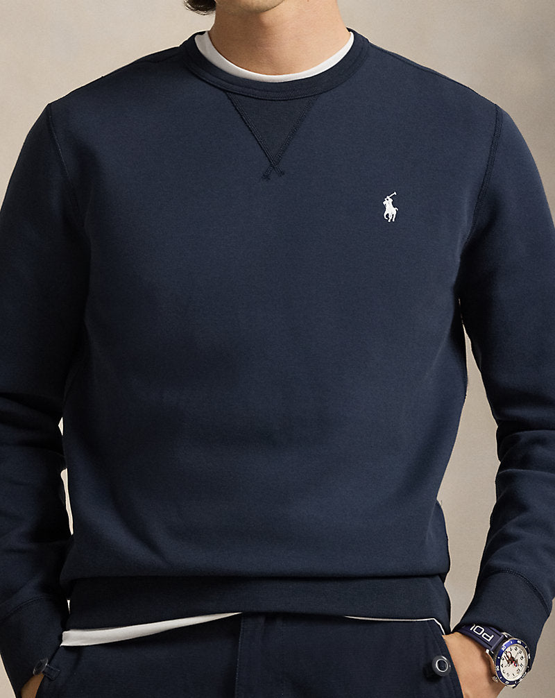 Double-Knit Pullover Aviator Navy