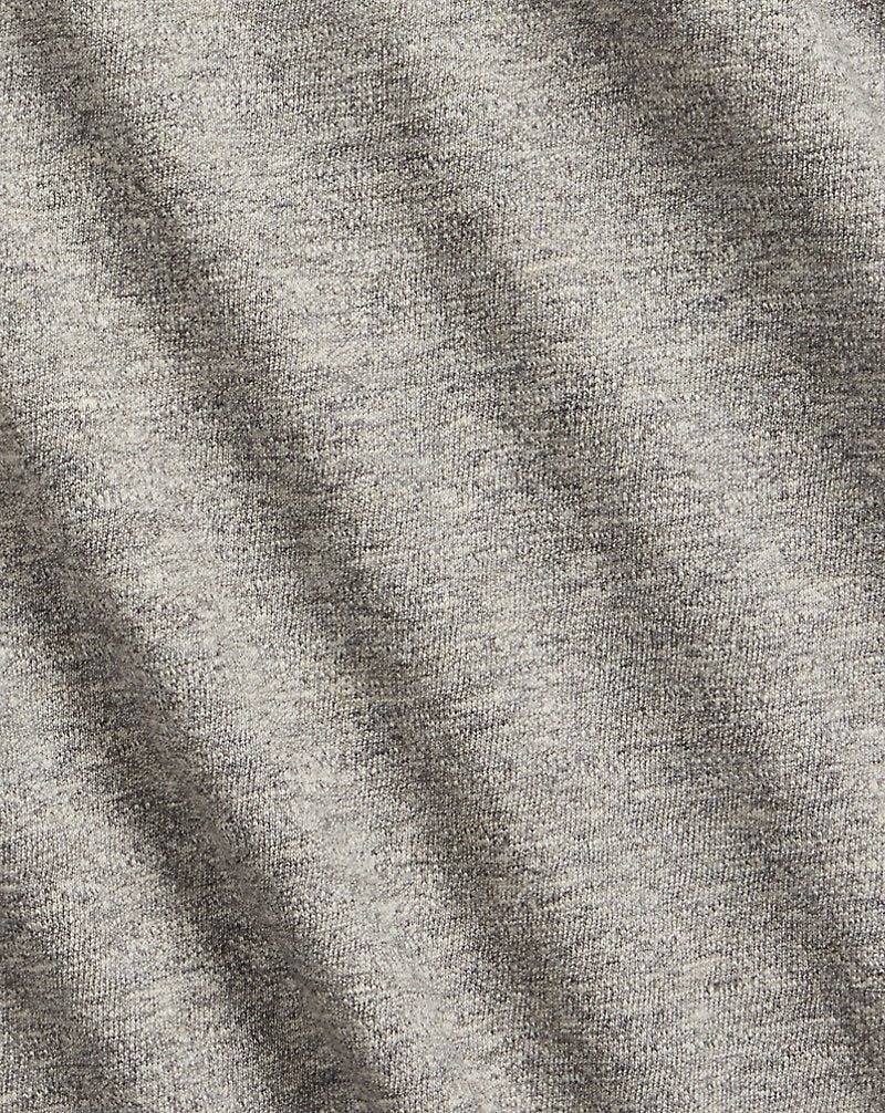 Logo Jersey Crewneck T-Shirt Krrl053 - Heather Grey
