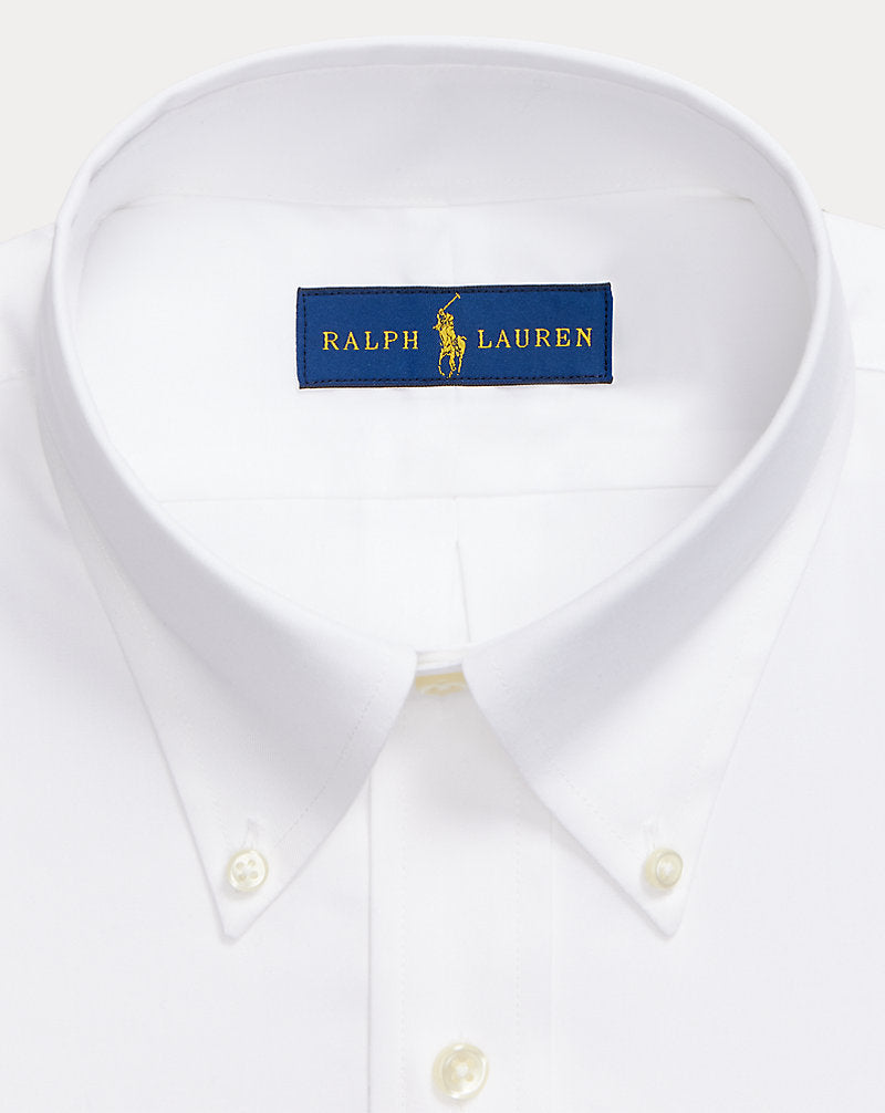 Custom Fit Oxford Shirt White