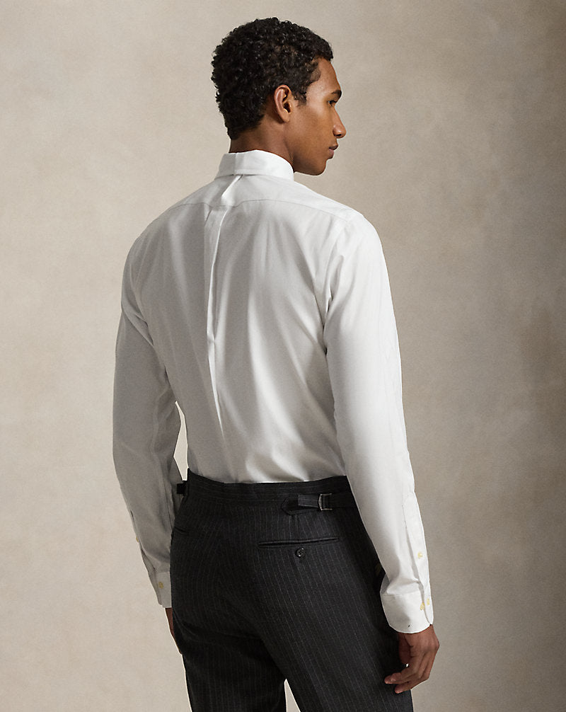 Custom Fit Oxford Shirt White