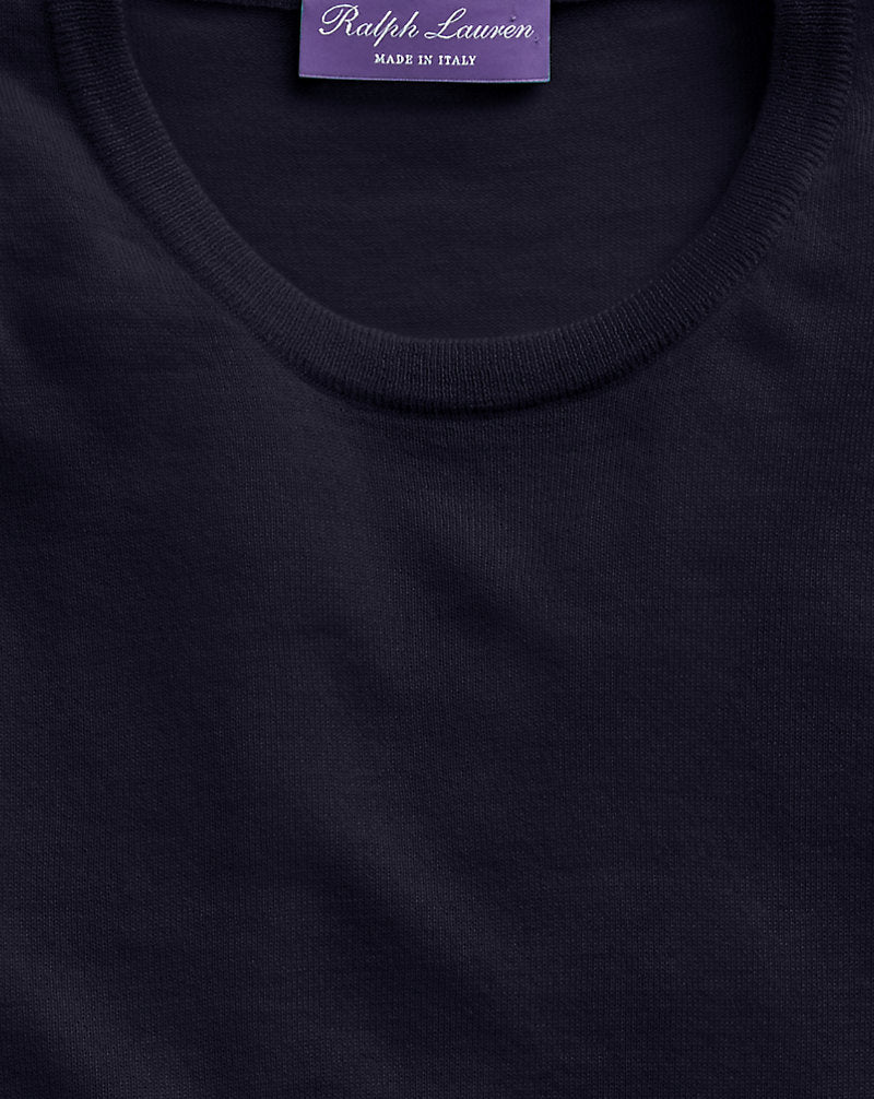Cashmere Crewneck Jumper Classic Chairman Navy