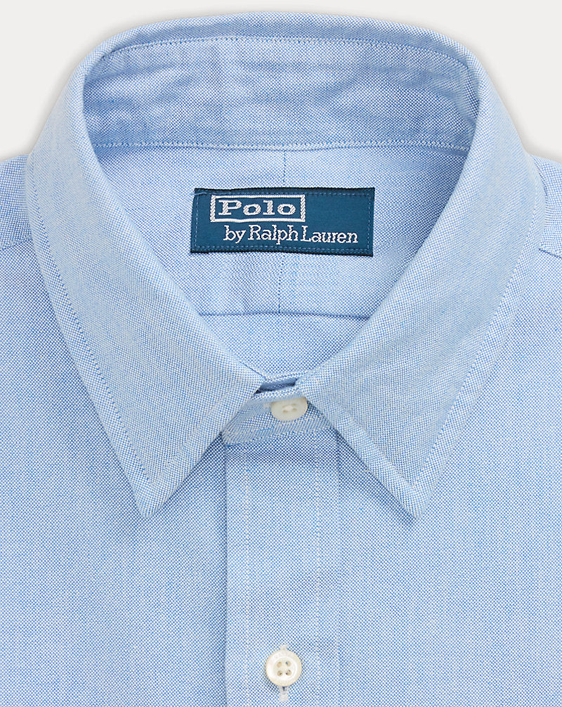 Custom Fit Monogram Oxford Shirt Bsr Blue