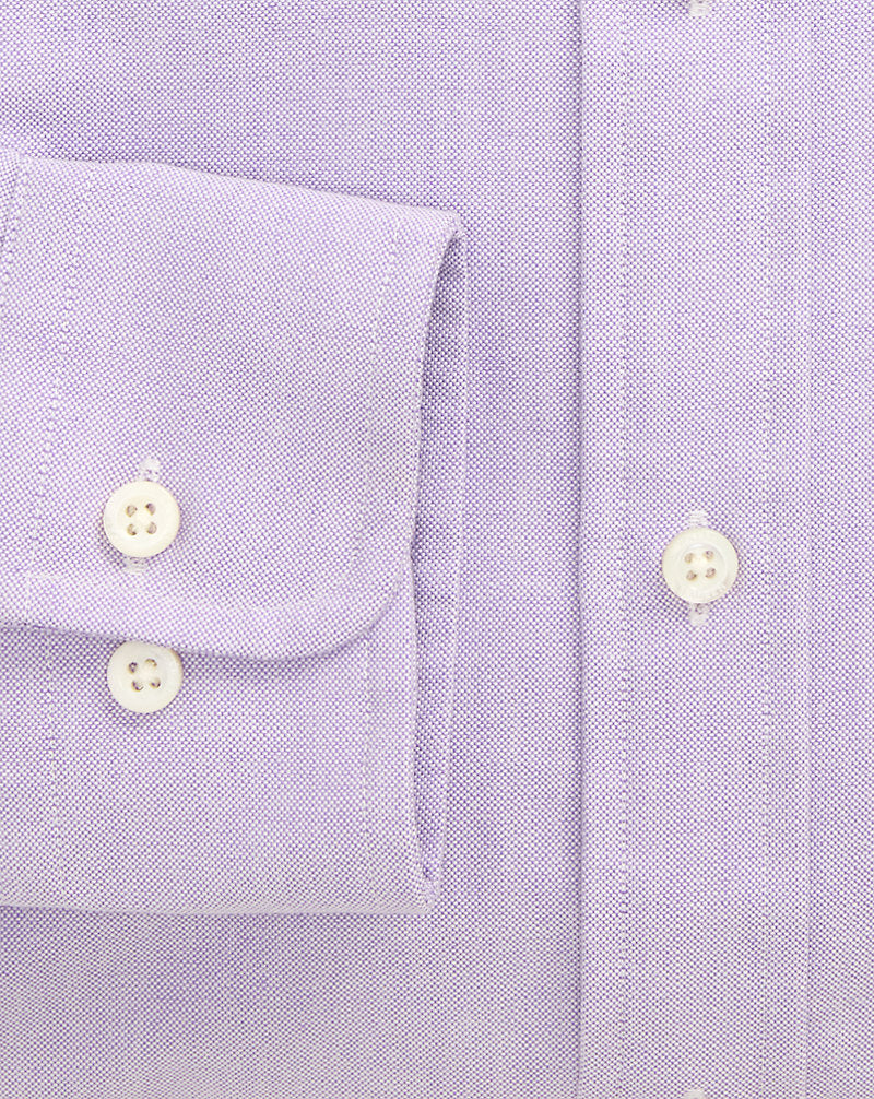 Custom Fit Monogram Oxford Shirt Thistle