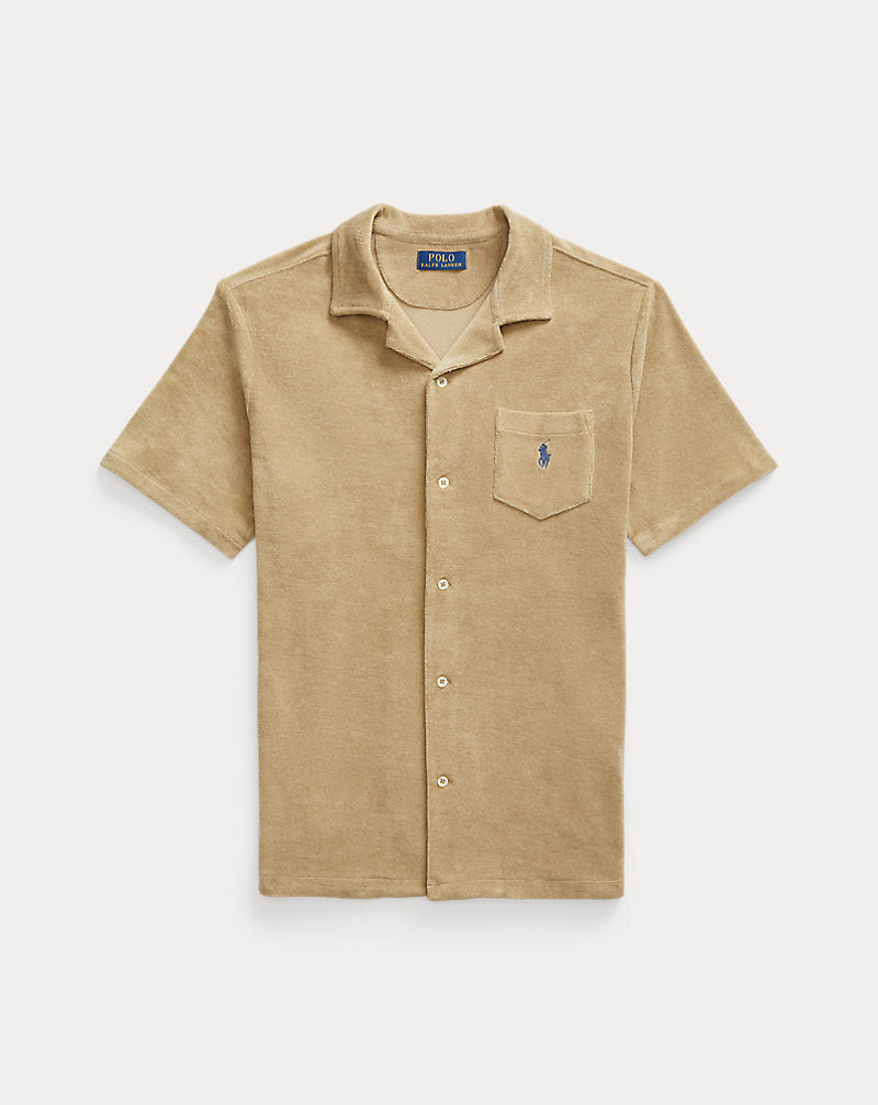 Terry Camp Shirt Coastal Beige