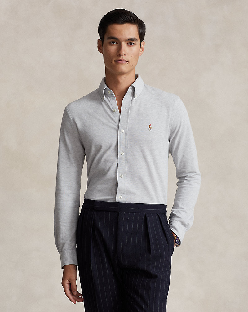 Knit Oxford Shirt Andover Hthr/ Multi Pp