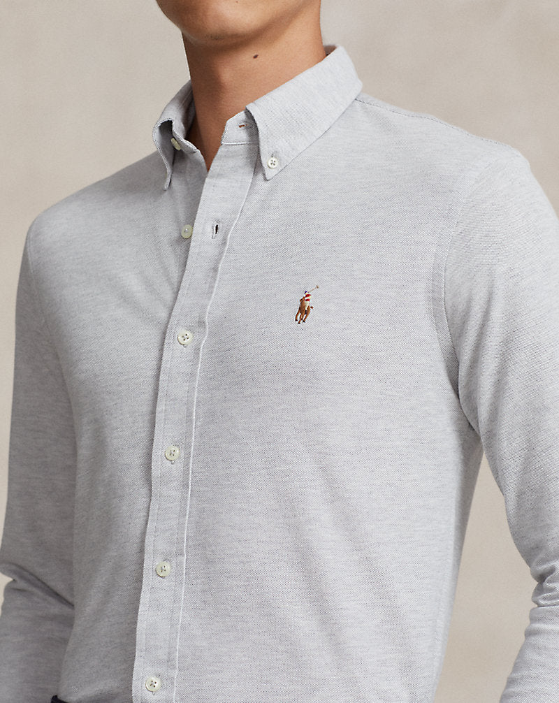 Knit Oxford Shirt Andover Hthr/ Multi Pp