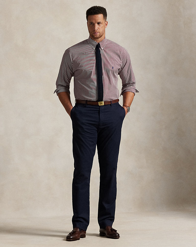 Stretch Classic Fit Chino Trouser Aviator Navy