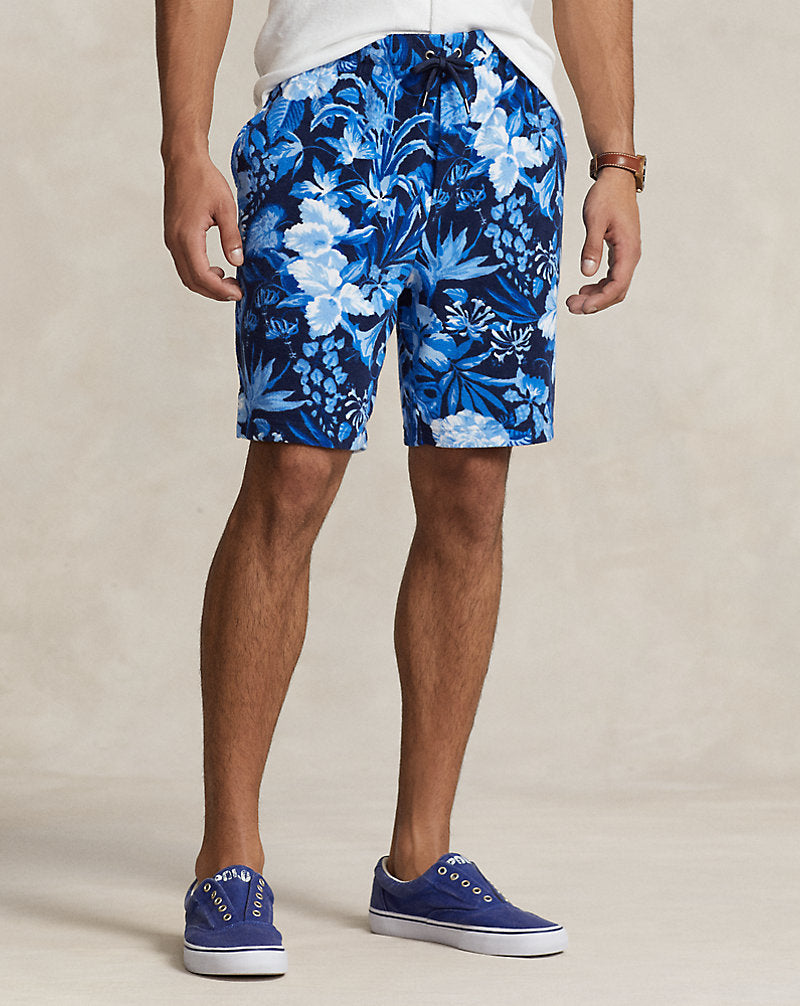 14 cm Floral French Terry Short Jardin Floral/Navy