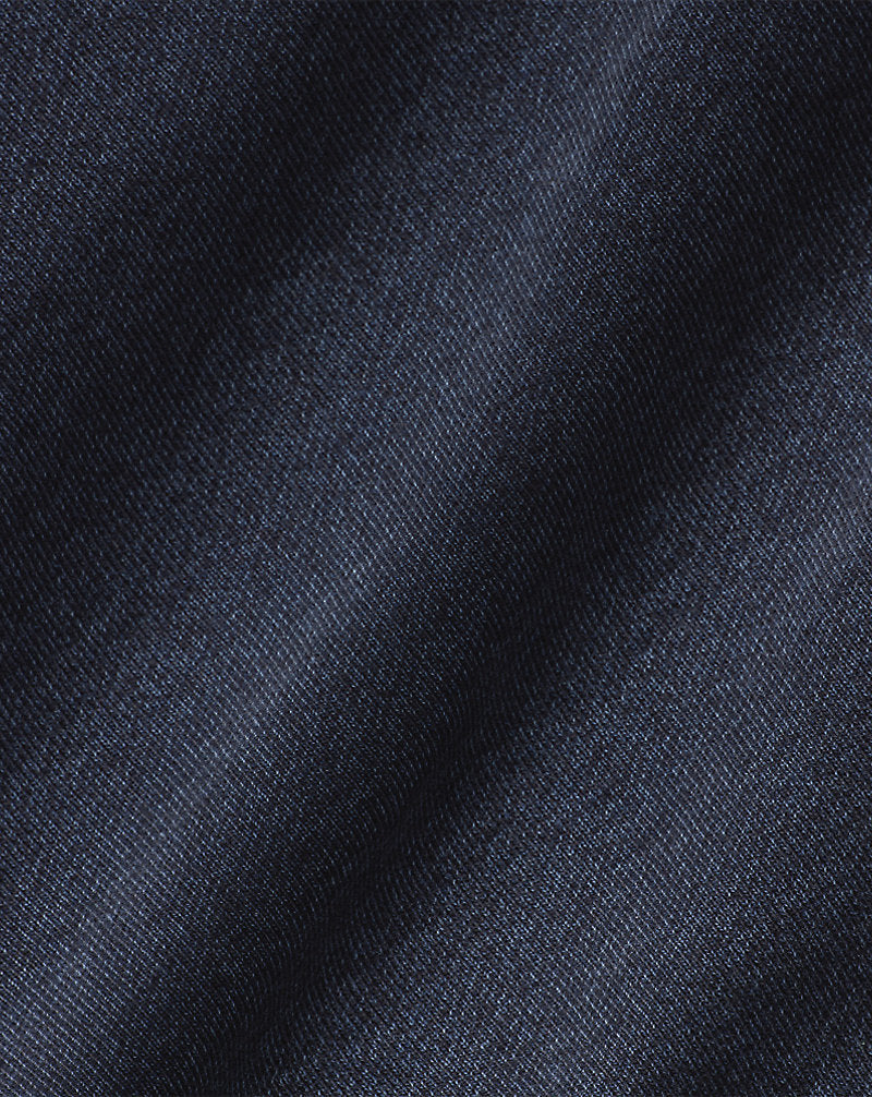 French Terry Hoodie Navy Multi