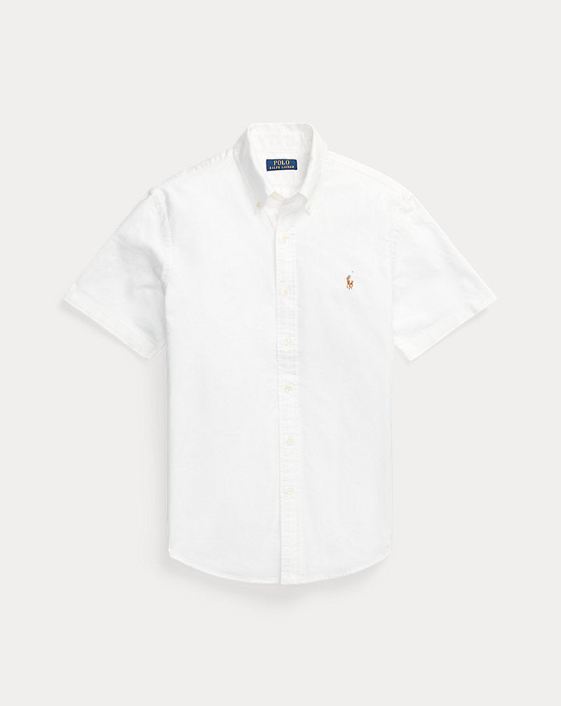 Custom Fit Oxford Shirt Bsr White