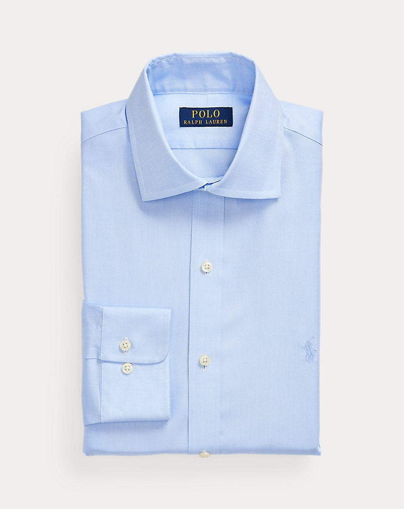 Regent Slim Fit Textured Shirt 3183c Blue/White