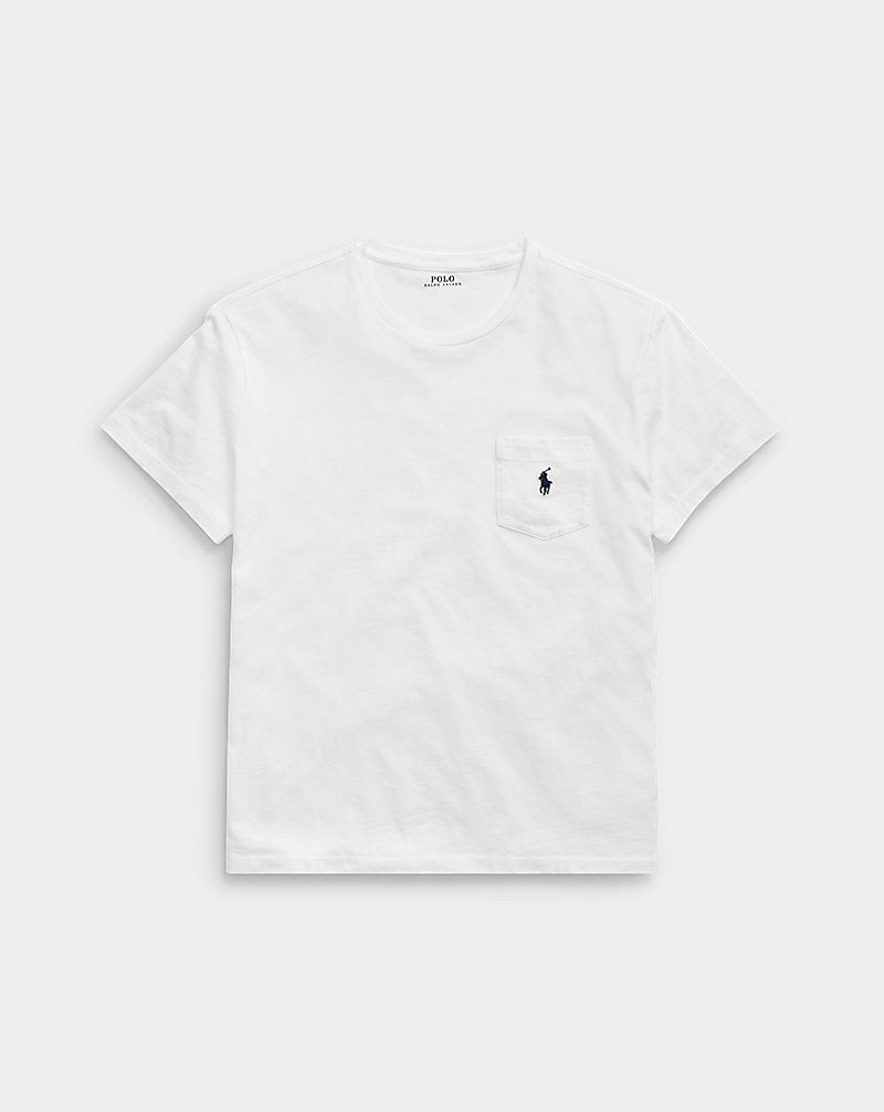 Classic Fit Pocket T-Shirt White