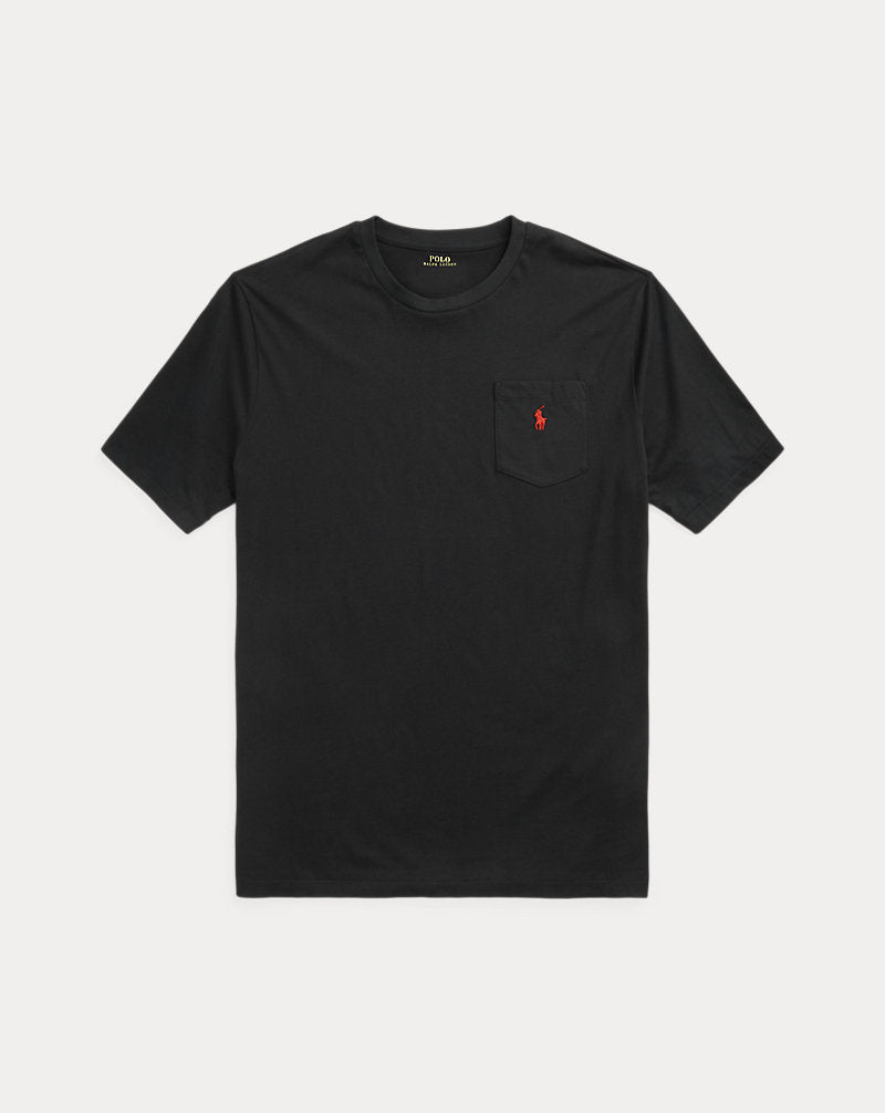 Jersey Pocket T-Shirt Black