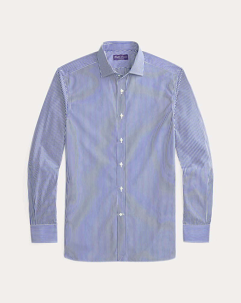 Bengal-Stripe Shirt Medium Blue And White