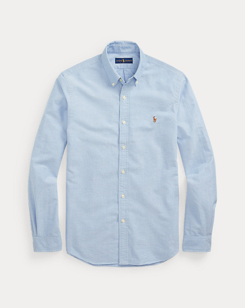 Slim Fit Oxford Shirt Blue