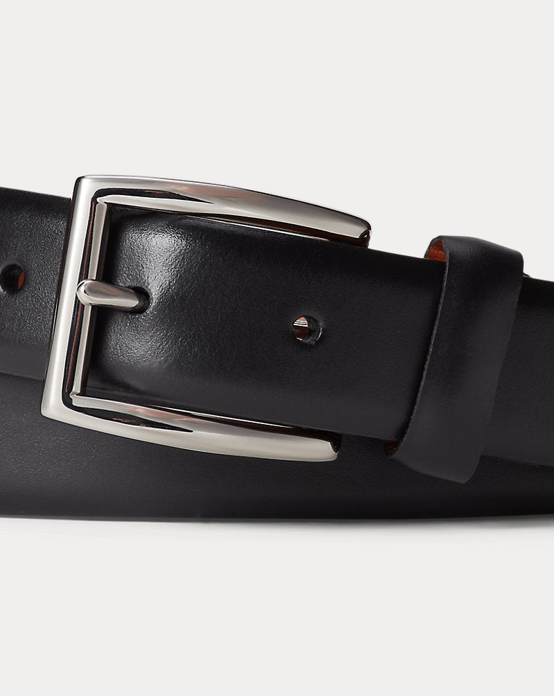Leather Dress Belt Black