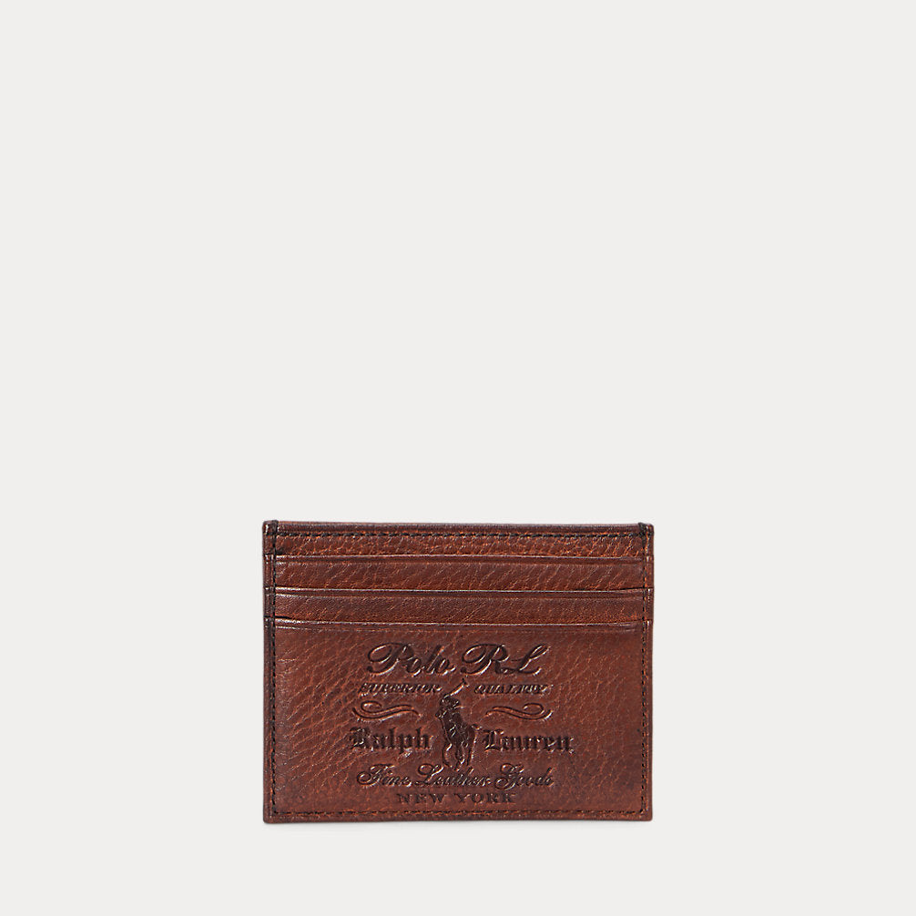 Heritage Leather Card Case British Tan