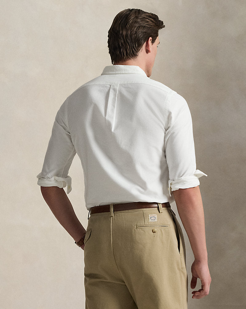 Slim Fit Oxford Shirt White