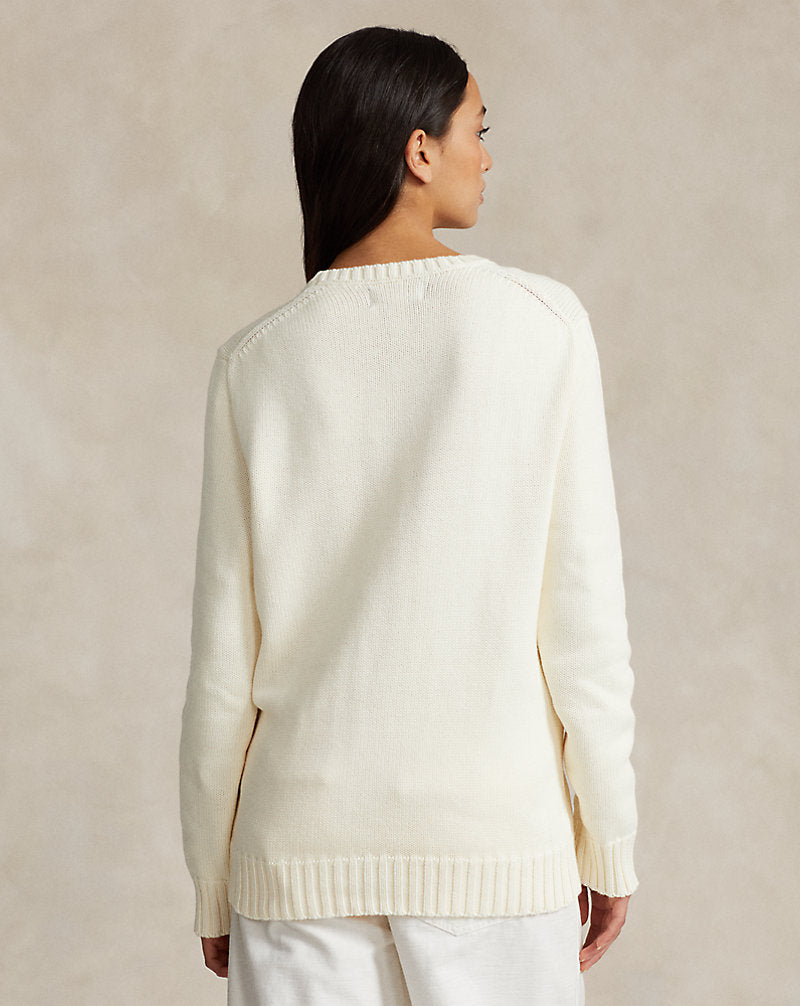 The Iconic Flag Jumper Cream