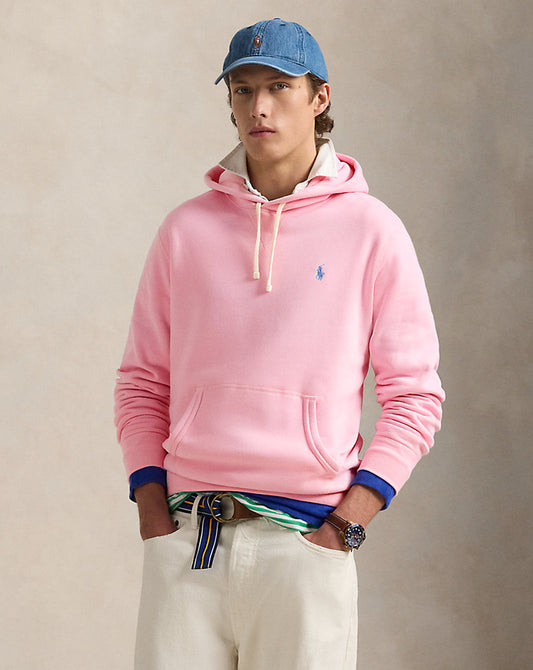 The Fleece Hoodie Carmel Pink